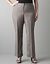 Plus size straight leg suit pant