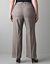 Plus size straight leg suit pant