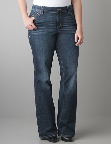Distinctly Boot jean with Right Fit Technology