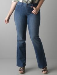 Flared leg jegging by Lane Bryant