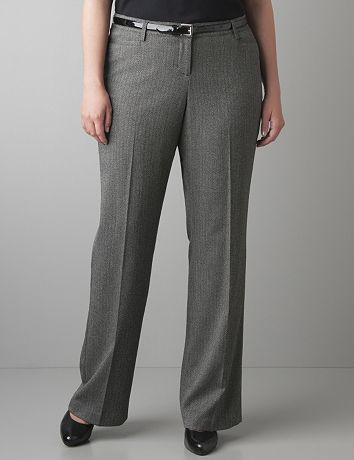 Herringbone pant with Tighter Tummy Technology