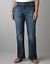 Embroidered bootcut jean by Lane Bryant