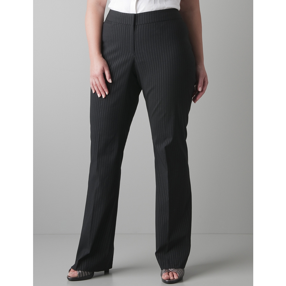 Ruched front shirt, essential cami, trouser  Lane Bryant