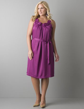 Origami A-line dress by Lane Bryant