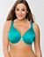 Lace trim full coverage bra by Cacique