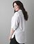 Beaded placket button front tunic by Lane Bryant