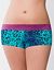 Lace waist boyshort panty by Cacique