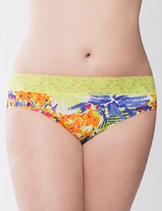 Beautiful lace waist hipster panty