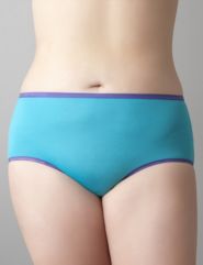 Tailored brief panty by Cacique