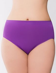Seamless hi cut panty