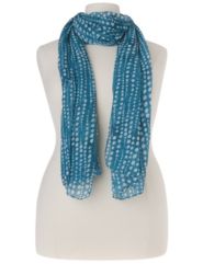 Dots & waves oversized scarf by Lane Bryant