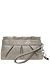 Pleated lizard wristlet bag by Lane Bryant