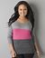 Colorblock sparkle sweater by DKNY JEANS