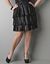 Full figured Tiered pleat skirt by DKNY JEANS