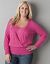 Surplice pullover sweater by Lane Bryant
