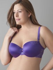Full figure push up demi bra