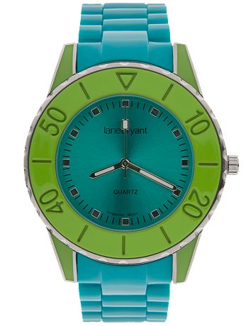 Colorblock fashion watch by Lane Bryant