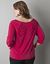 Shirred accent 3/4 sleeve top by Lane Bryant