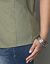 Rolled cuff woven shirt by Lane Bryant