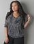 Polka dot sheer peasant top by Lane Bryant