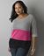 Rolled cuff pullover sweater by Lane Bryant