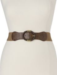 Braided buckle stretch belt by Lane Bryant