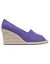 Peep toe canvas espadrille by Lane Bryant