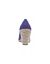 Peep toe canvas espadrille by Lane Bryant