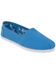 Wide width Casual canvas flat by Lane Bryant