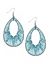 Rhinestone dream catcher earrings by Lane Bryant