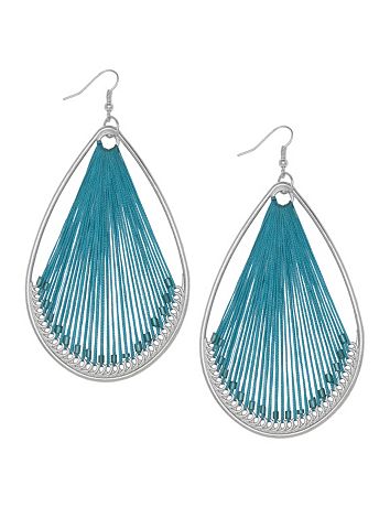 Teardrop dream catcher earrings by Lane Bryant