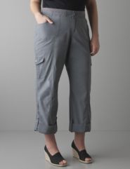 Full figure Convertible cargo pant by Lane Bryant