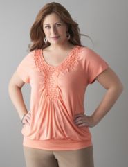 Criss cross band bottom top by Lane Bryant