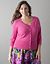 3/4 sleeve cardigan by Lane Bryant