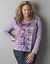 Filmstrip print hoodie by Lane Bryant