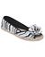 Wave print espadrille flat by Lane Bryant