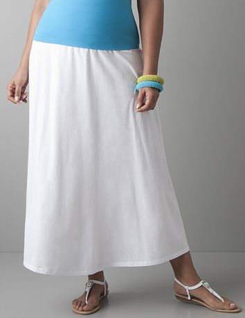 Plus size Knit maxi skirt by Lane Bryant