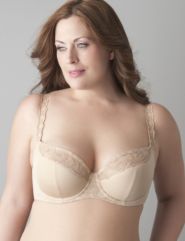 Embroidered French full coverage bra