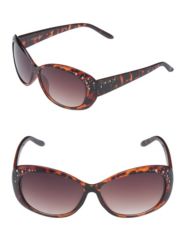 Rhinestone cat's eye sunglasses