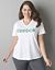 Striped graphic logo tee by Reebok