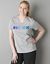 V-neck logo tee by Reebok