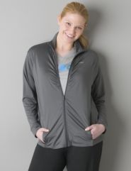 Ruched active jacket by Reebok