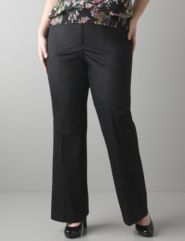 Full figure Sateen trouser by Lane Bryant