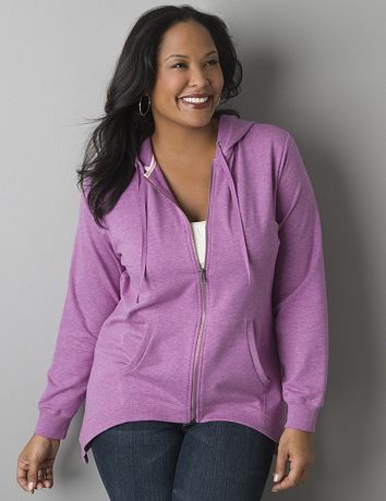 Sharkbite hoodie jacket by Lane Bryant