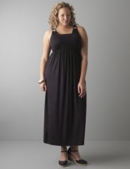Ring strap maxi dress by Lane Bryant