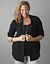 Elbow sleeve long cardigan by Cacique