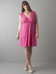 Crochet shoulder dress by Lane Bryant