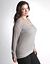 Full Figure High low shimmer sweater