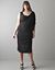 Double neckline dress by Seven7