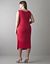 Double neckline dress by Seven7
